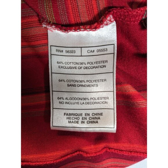 Nike Tiger Woods Collection Polo Shirt Mens Large Red Short Sleeve Dri-Fit Golf - Picture 8 of 9